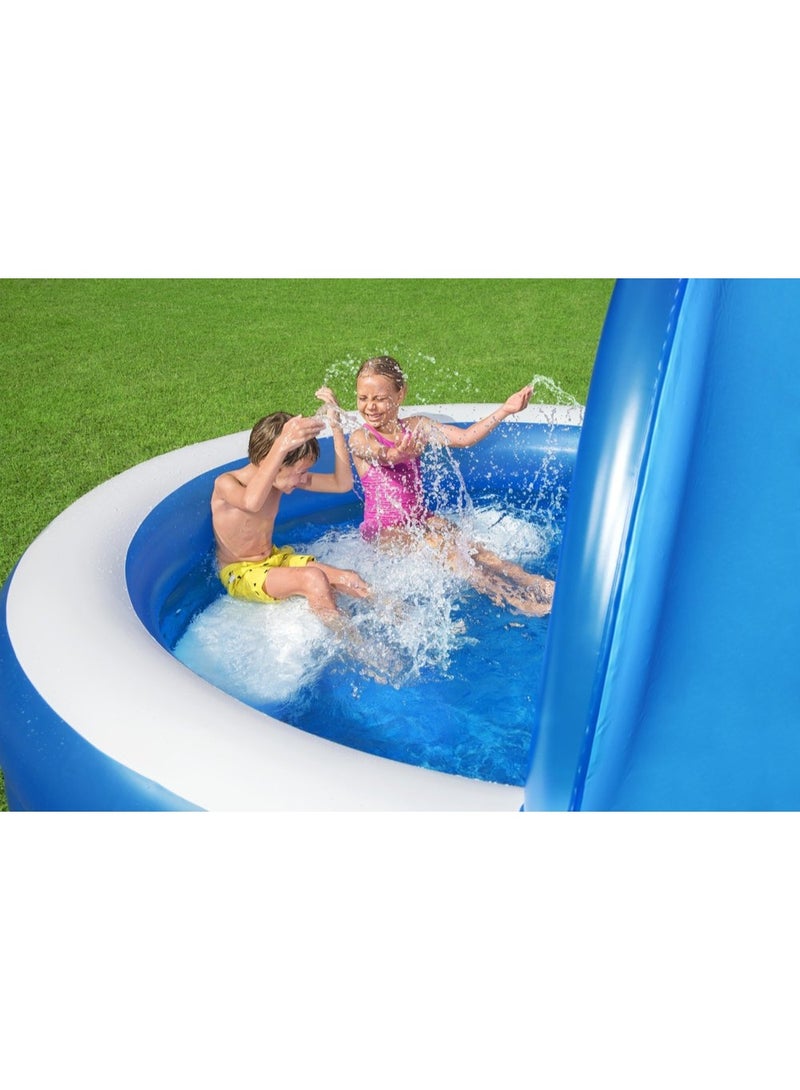 Bestway Inflatable Swimming Pool With Sunshade 241 x 140 cm - No: 54337 - Image 1