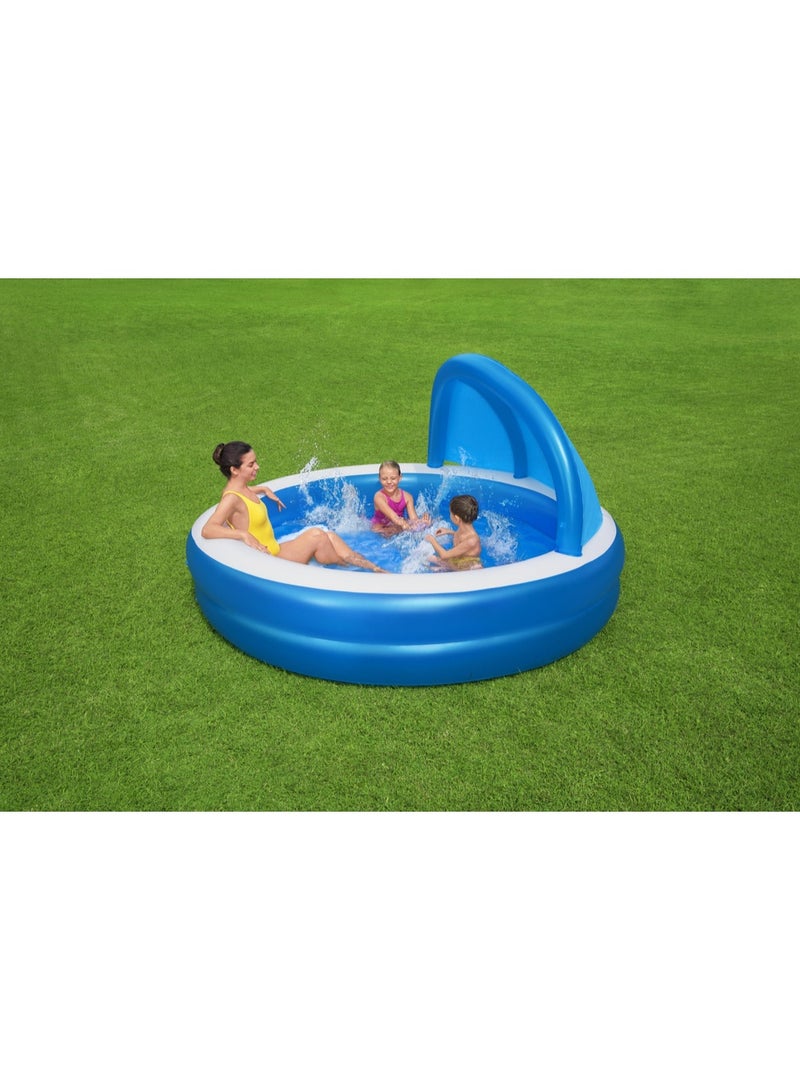 Bestway Inflatable Swimming Pool With Sunshade 241 x 140 cm - No: 54337 - Image 2