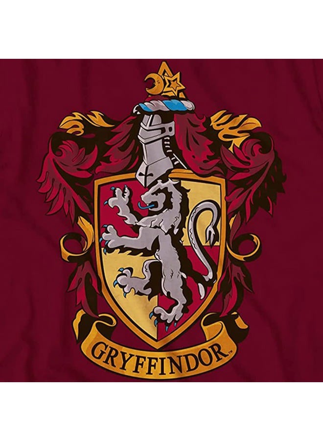 Harry Potter Boys Hogwarts T-Shirt Hogwarts Wizardry Shirt (Maroon, Small) - Image 2