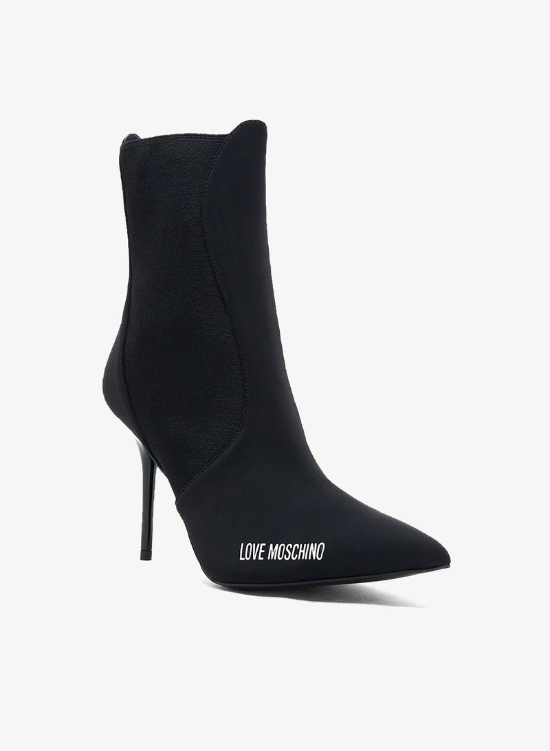 Love Moschino Lace Up Ankle Boots - Image 2