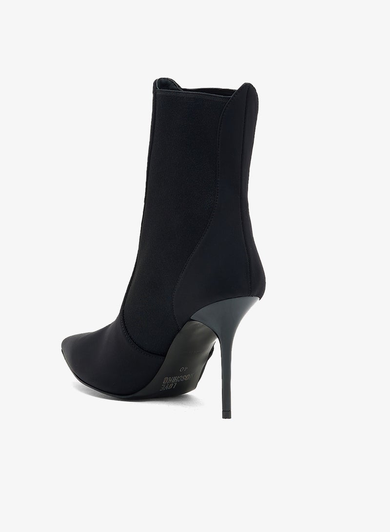 Love Moschino Lace Up Ankle Boots - Image 3