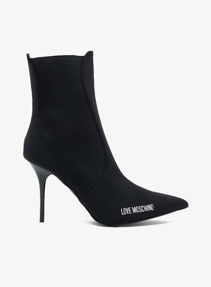 Love Moschino Lace Up Ankle Boots - Image 1