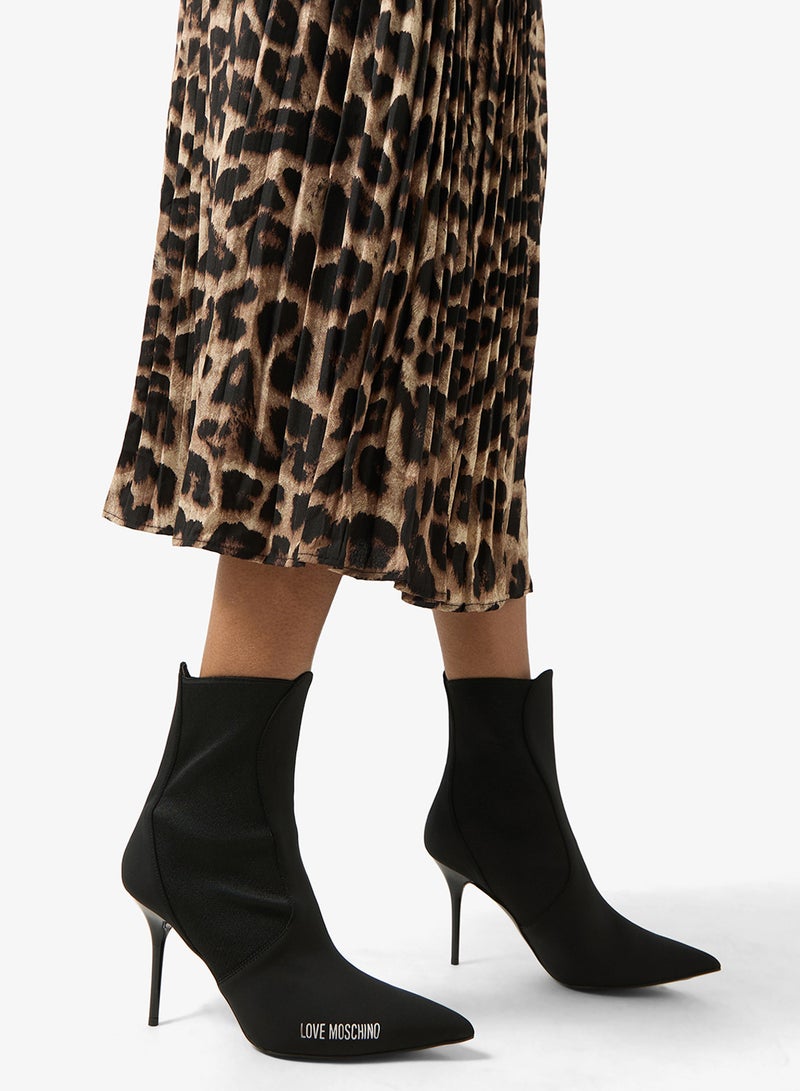 Love Moschino Lace Up Ankle Boots - Image 5