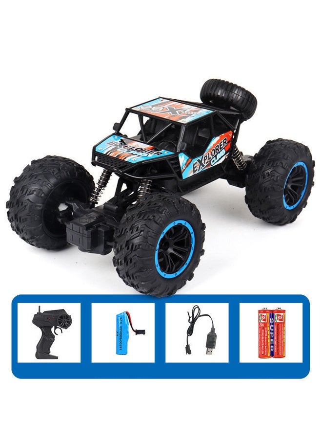 2.4GHz Remote Control Off-Road Toy Car - 1:16 Scale Alloy 4WD RC Vehicle for Kids, High-Speed Racing Car with Anti-Crash Design, Rechargeable Battery - Ideal for Boys & Girls Ages 6+, Indoor/Outdoor Play Gift - Image 1