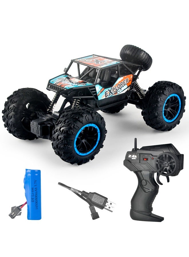 2.4GHz Remote Control Off-Road Toy Car - 1:16 Scale Alloy 4WD RC Vehicle for Kids, High-Speed Racing Car with Anti-Crash Design, Rechargeable Battery - Ideal for Boys & Girls Ages 6+, Indoor/Outdoor Play Gift - Image 5