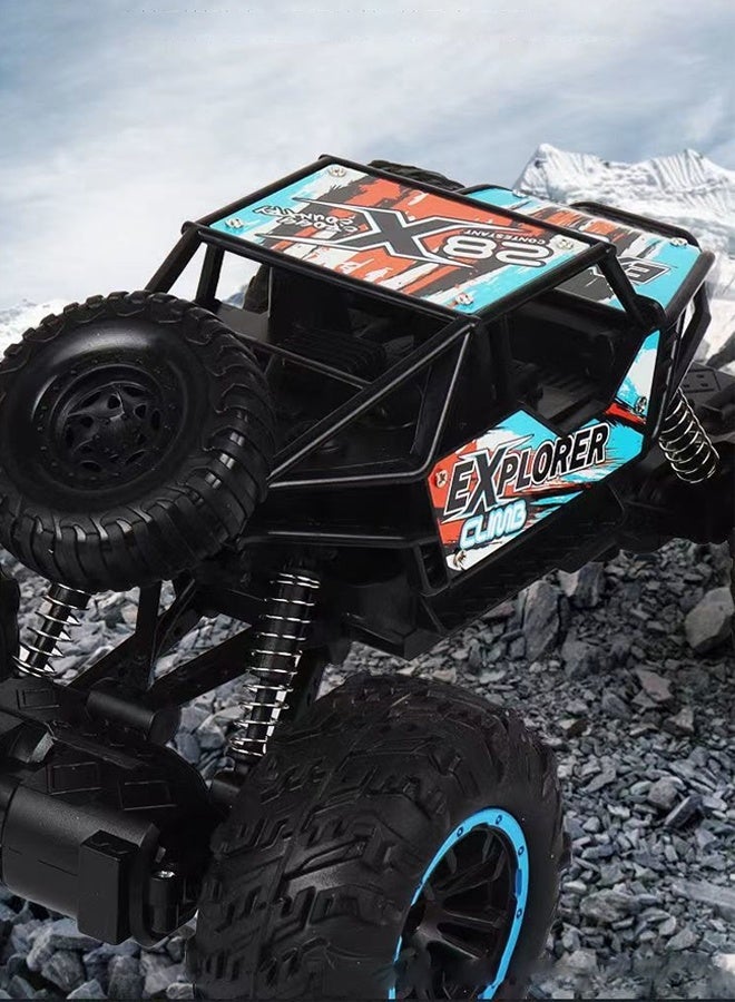 2.4GHz Remote Control Off-Road Toy Car - 1:16 Scale Alloy 4WD RC Vehicle for Kids, High-Speed Racing Car with Anti-Crash Design, Rechargeable Battery - Ideal for Boys & Girls Ages 6+, Indoor/Outdoor Play Gift - Image 2