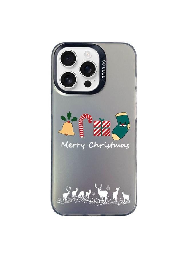 زبون جراب لهاتف iPhone 13 Pro من سلسلة عيد الميلاد PC بغطاء كامل ونمط هاتف - Image 1