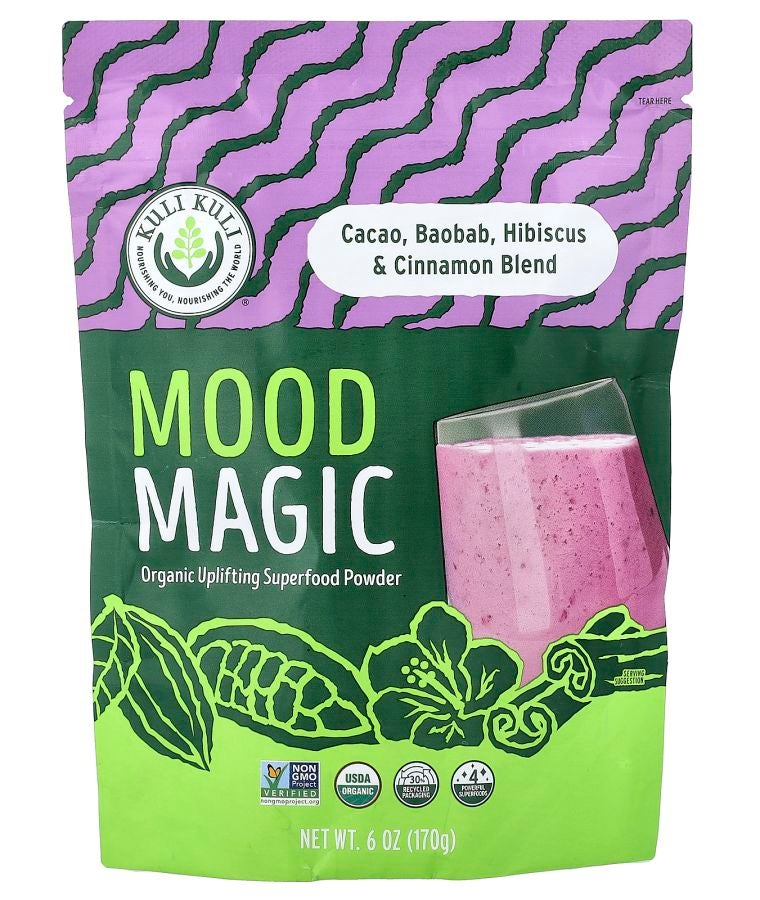 Kuli Kuli Mood Magic Organic Uplifting Superfood Powder 6 oz (170 g)