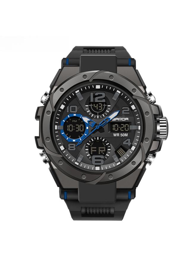 New European And American Special Forces Multifunctional Waterproof Electronic Sports Watch Hot- Watch Waterproof Student Trend Watch