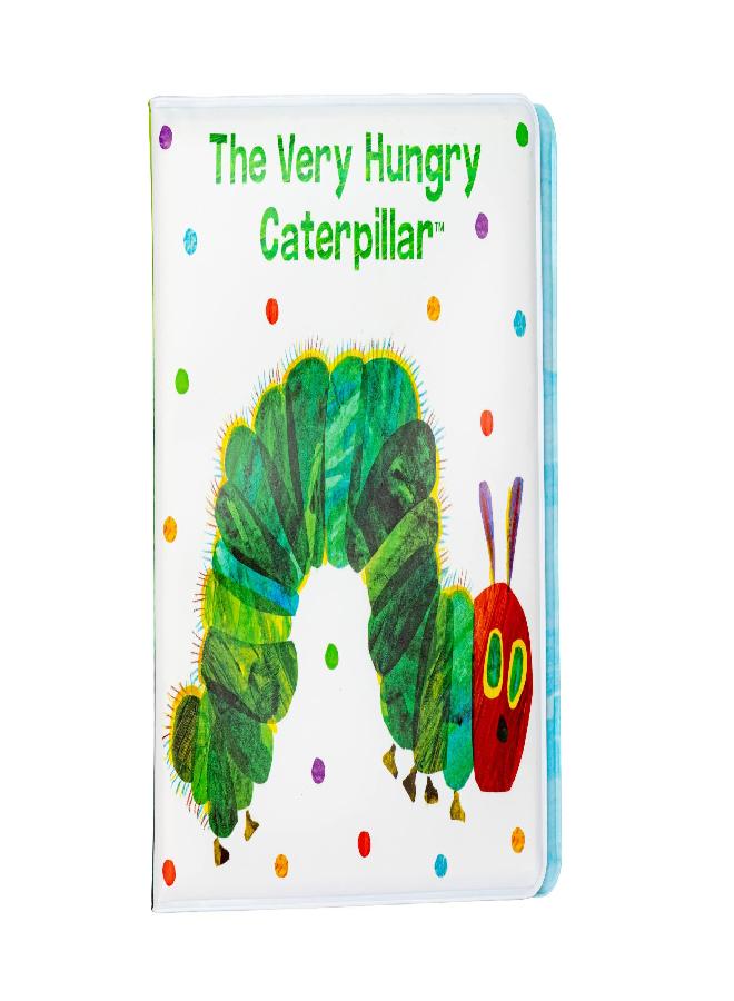 Kids Preferred World of Eric Carle The Very Hungry Caterpillar 6 Inch Vinyl Bath Book Bath Tub Toy Perfect for Water Play and Learning for Ages 0+ - Image 2