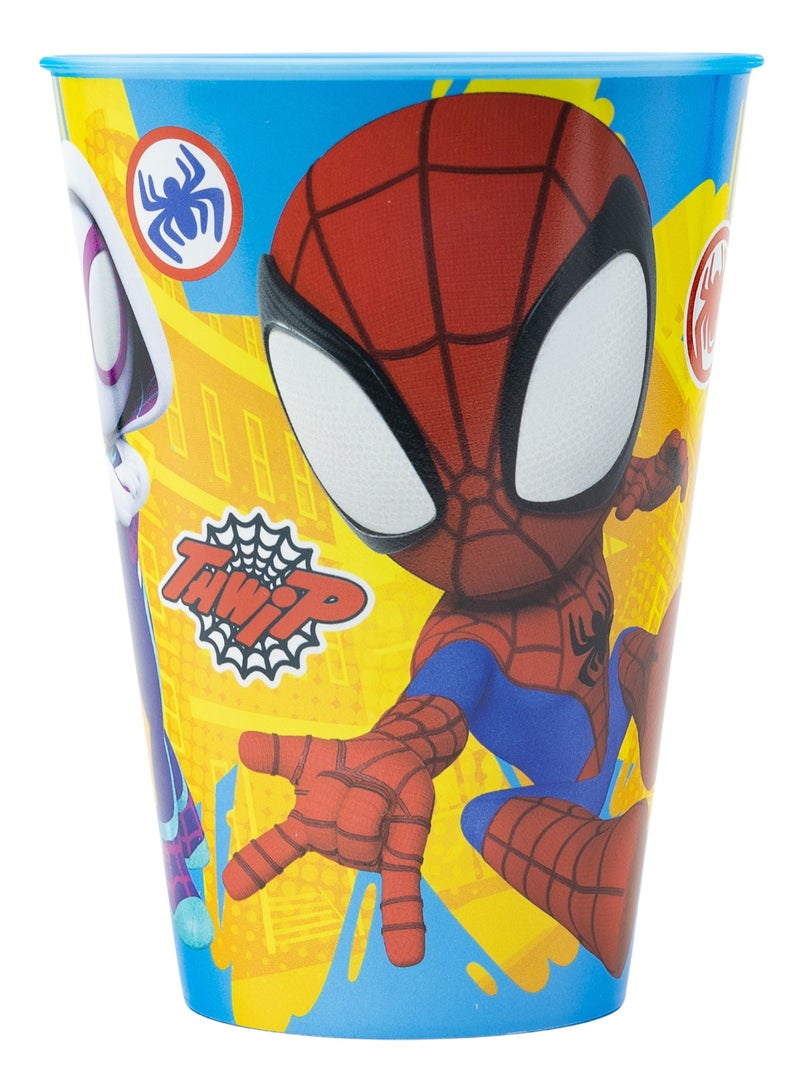 STOR Marvel Large Easy Tumbler 430 Ml Spidey & Friends Team - Image 1