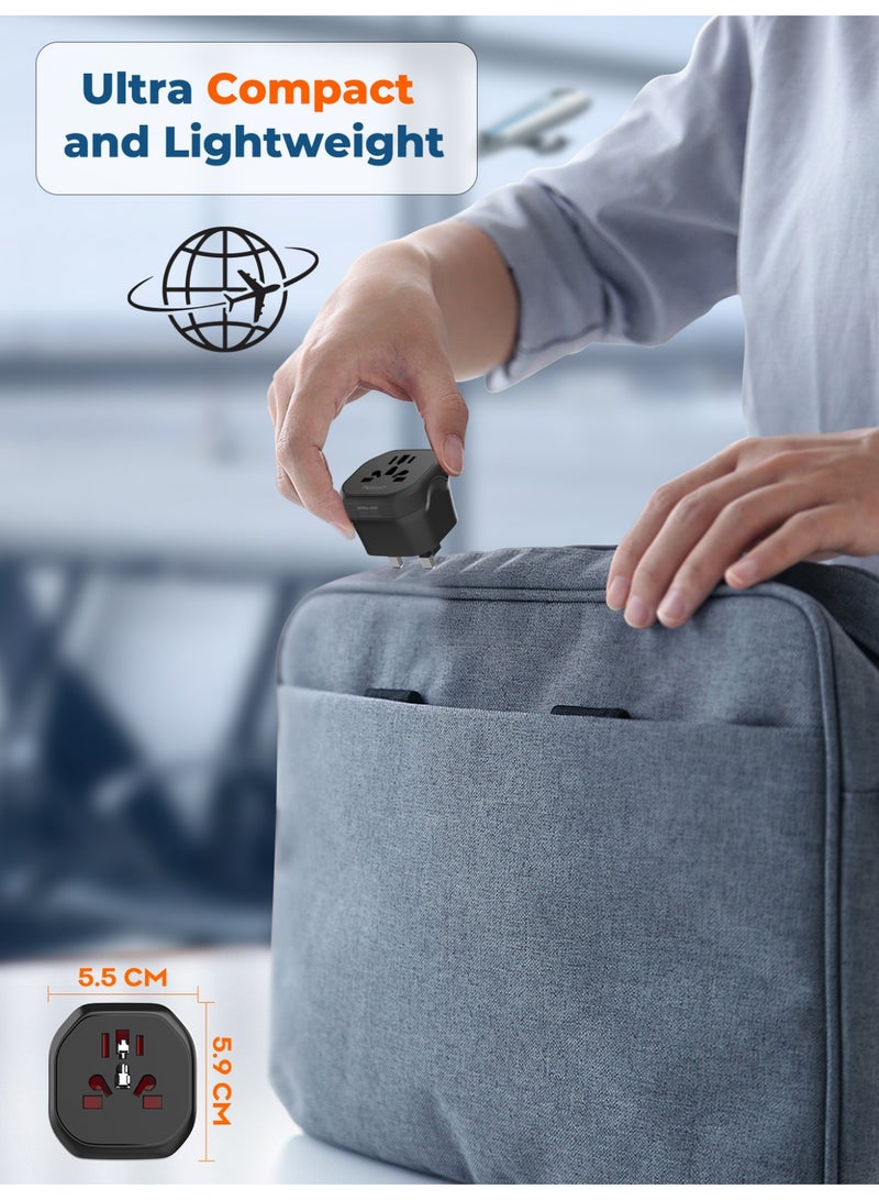 PEGANT World to UK Travel Adapter Plug Converter 10A 2500W - Image 3