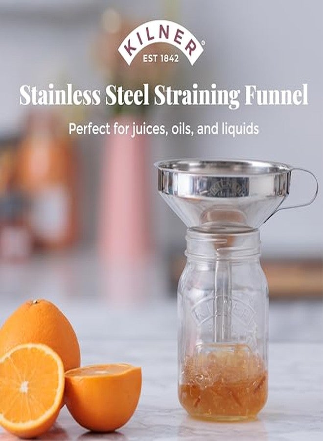 KILNER Stainless Steel Straining Funnel, 1 EA - Image 3