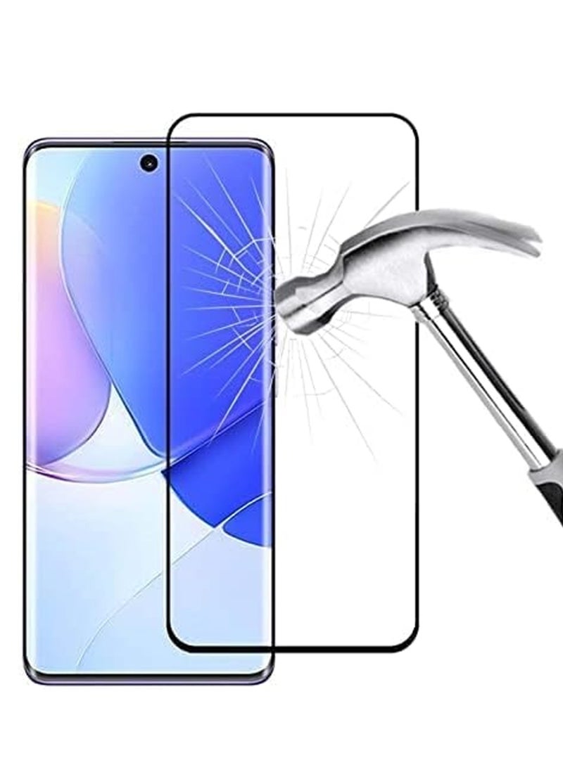 Huawei Nova 9 SE Screen Protector - Edge to Edge Tempered Glass Screen Protector - Black, High Transparency, Delicate Touch, Anti-Explosion, Smooth Arc Edges, Easy Installation. - Image 2