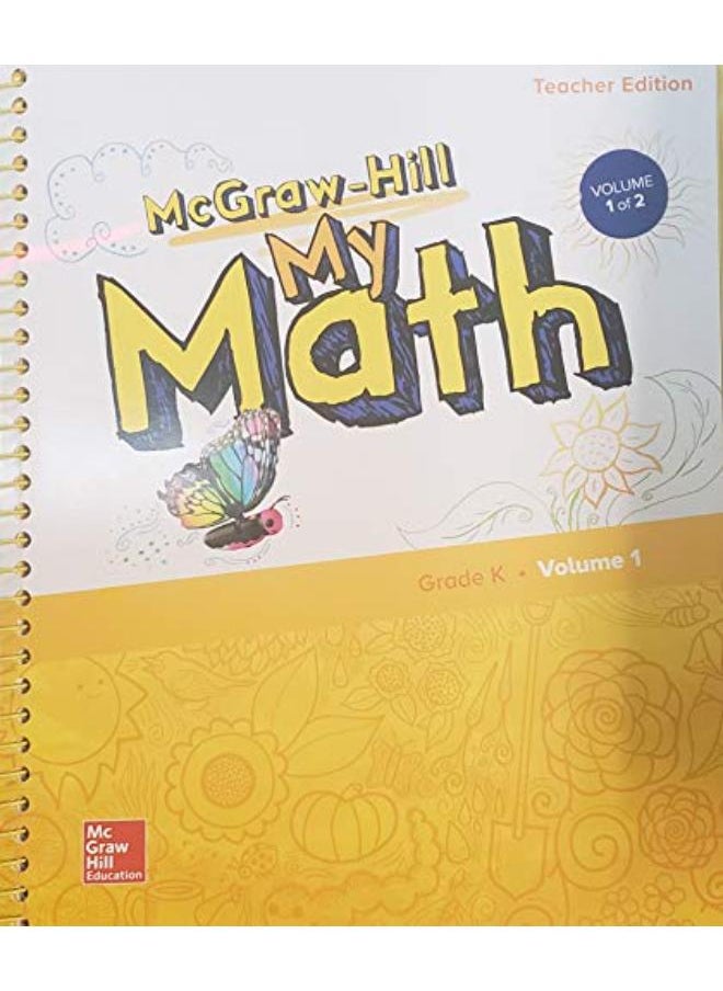كتاب Mcgraw-Hill My Math Grade K Teacher Edition المجلد 1 الطبعة 1 