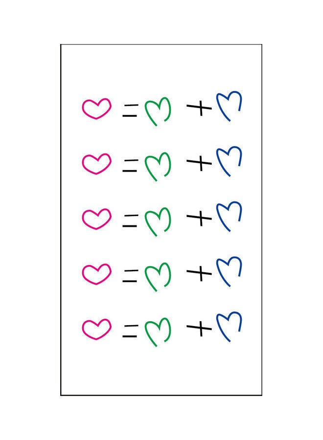 NIBEMINENT Waterproof Fashionable Temporary Tattoo Sticker Multicolour - Image 1