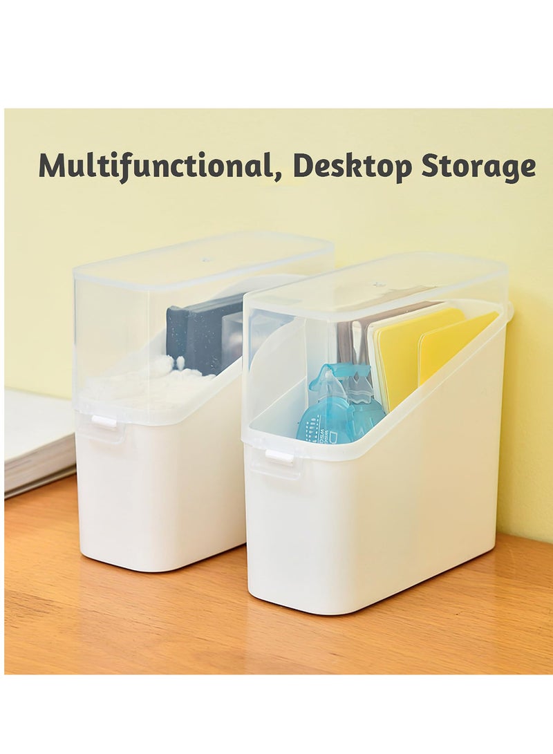 إكسفور 3 عبوات حامل شرائح الجبن مع غطاء، منظم تخزين الجبن البلاستيكي، حاوية الجبن للثلاجة، حافظة الجبن، حامل حفظ الجبن (3 قطع) - Image 5