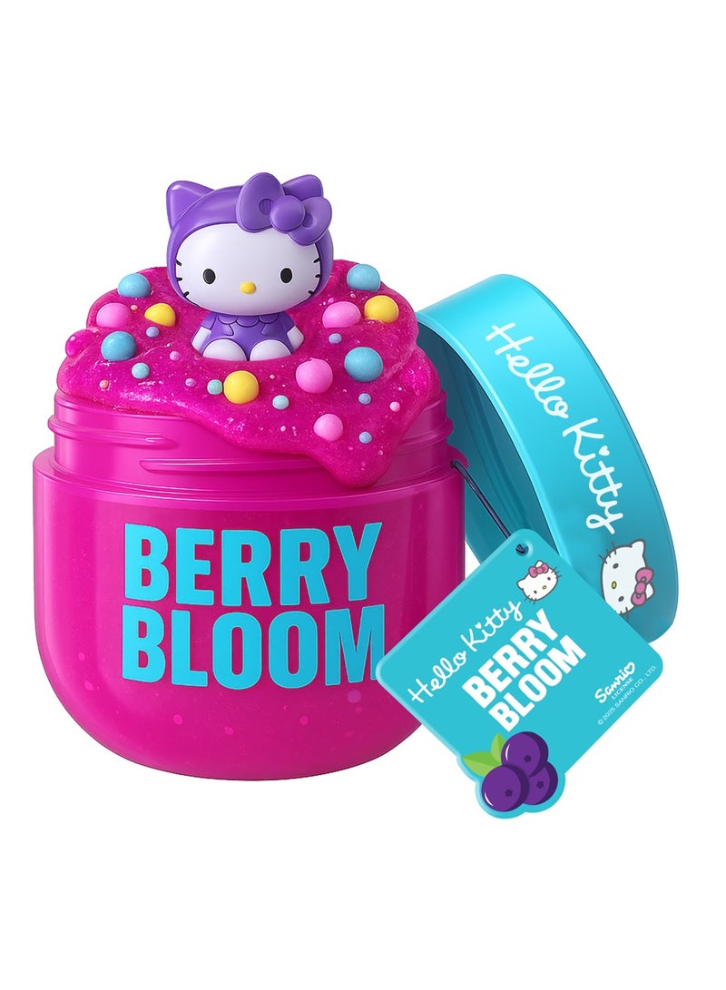 Hello Kitty Slime 65g with mini Charm - Berry Bloom | Squishy Slime | Creative Fun Ideas | Develops Sensory Skills | Entertaining Toy | Stress Relief Toys for Kids - Image 1