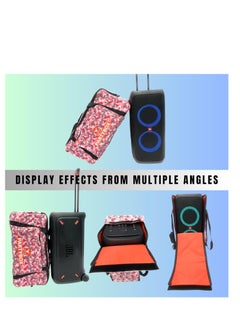 أنجري بول حقيبة تخزين آمنة لحقيبة مكبر الصوت مع حقيبة سفر ذات حزام عملي متوافقة مع JBL PARTY BOX 310 (ARMY-J)  - Image 5