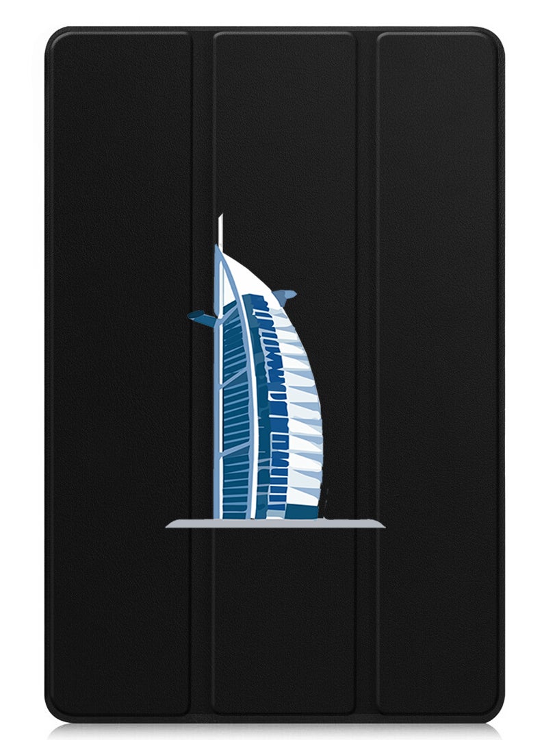 Theodor Protective Flip Case For Xiaomi Pad 7 & Xiaomi Pad 7 Pro With Trifold Stand Auto Wake Sleep Shockproof Cover - Burj Al arab - Image 1