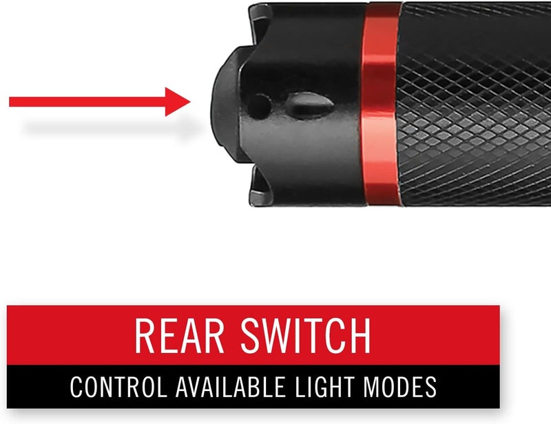 Coast G26 415 Lumen BullsEye Spot Beam LED Flashlight Batteries Included Black - Image 4