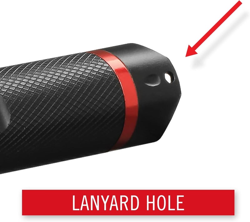 Coast G26 415 Lumen BullsEye Spot Beam LED Flashlight Batteries Included Black - Image 5