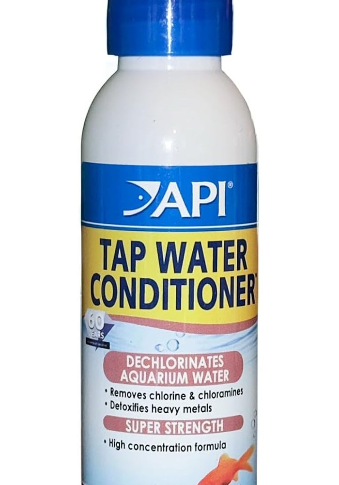 API TAP Water Conditioner 4 OZ - Dechlorinates Aquarium Water, Detoxifies Heavy Metals - Image 1