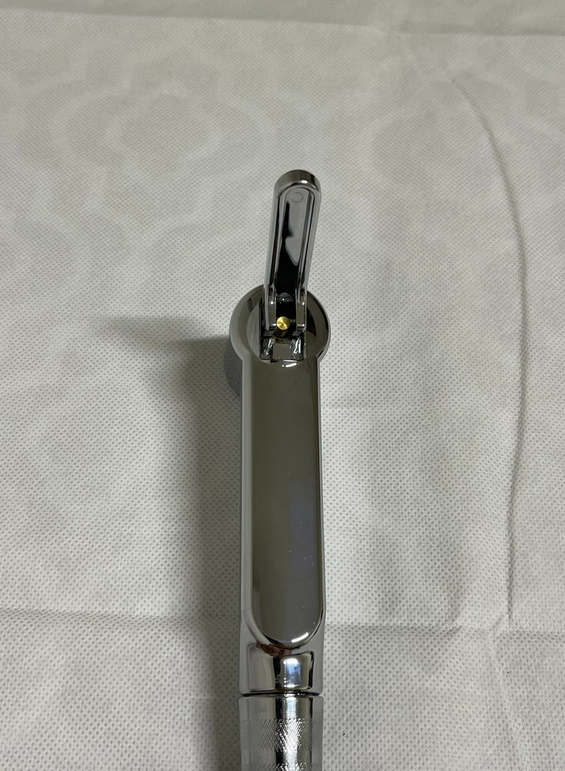 شطاف يدوي للمرحاض مع خرطوم وخطاف فضي - Image 4