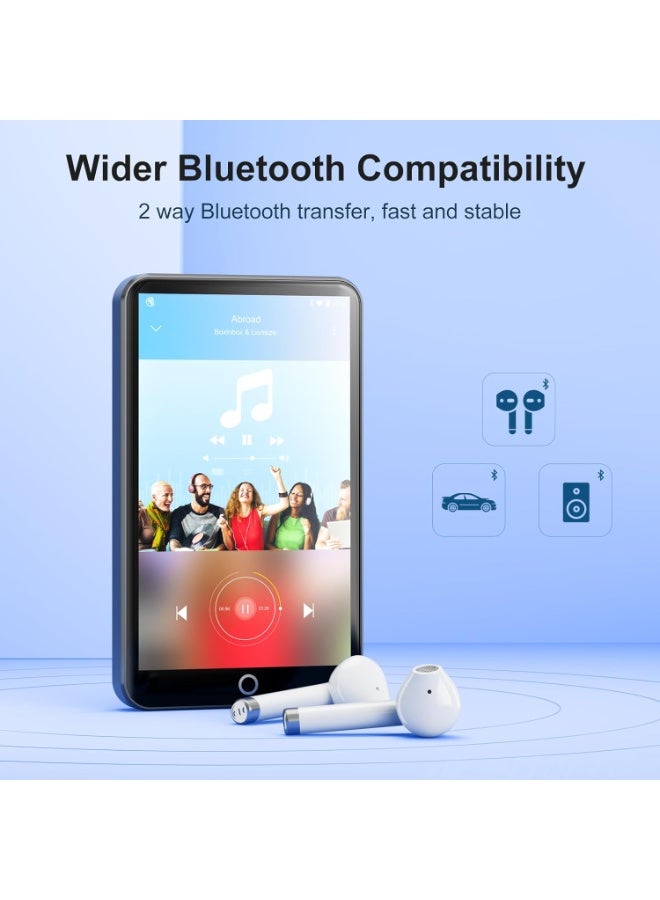 MECHEN مشغل MP3 مع بلوتوث وواي فاي وشاشة تعمل باللمس مقاس 4 بوصة ونظام أندرويد 9.0 ومعالج MTK ثماني النواة من ميشين، مشغل MP4 مع سبوتيفاي، واوديبل - Image 5