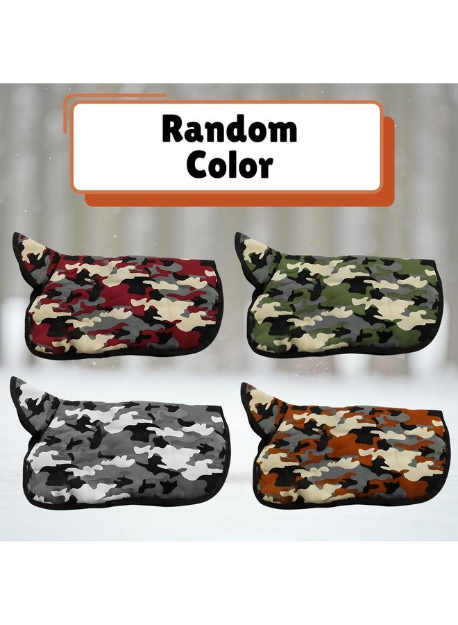 Sage Square Fleece Lined Warm Dog Jacket Windproof Camouflage Dog Vest Winter Coat, Dog Apparel for Cold Weather Dog Jacket, Random (1 Piece) (Camouflage, XXL - 22Inch) - Image 4