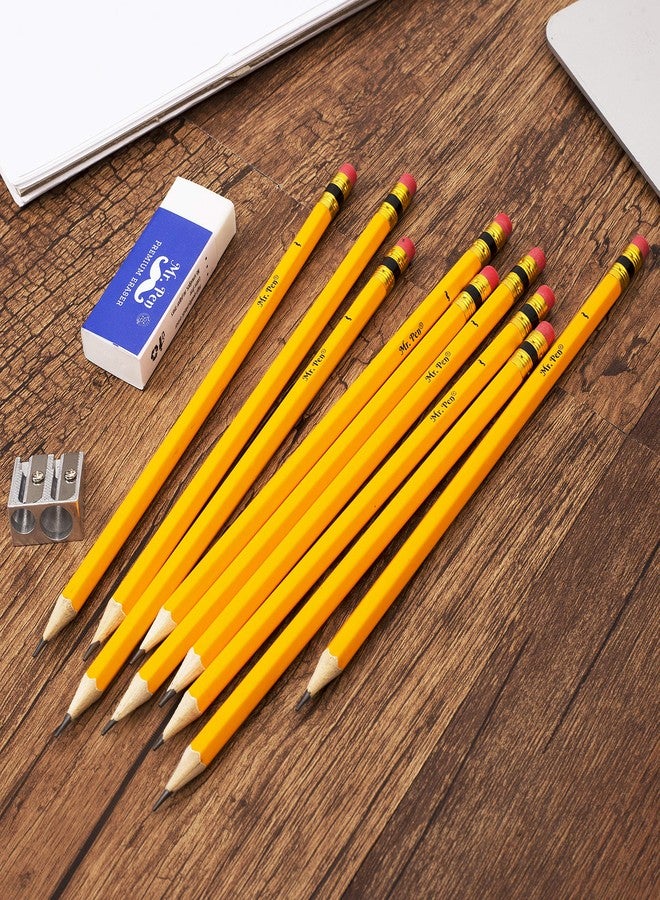 Mr. Pen- Pencils with Sharpener and Eraser, 12 Pencil, 1 Metal Pencil Sharpener, 1 Eraser, Pencils and Sharpener, Pencil and Sharpener Set, School Supplies, Pencil with Sharpener, Erasers for Kids - Image 5