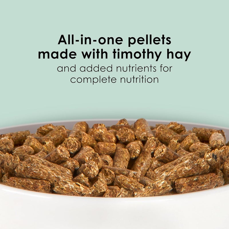 Kaytee Timothy Complete Rabbit Food, Made with Timothy Hay, High in Fiber, Supports Dental Health and Digestion, 4.5 pounds - Image 2