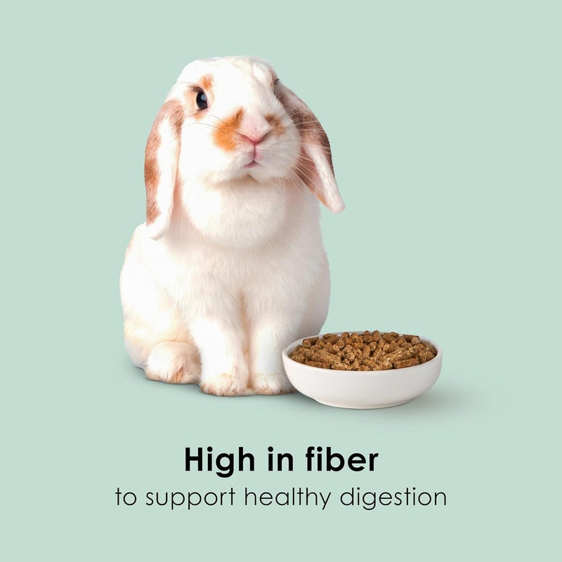 Kaytee Timothy Complete Rabbit Food, Made with Timothy Hay, High in Fiber, Supports Dental Health and Digestion, 4.5 pounds - Image 4