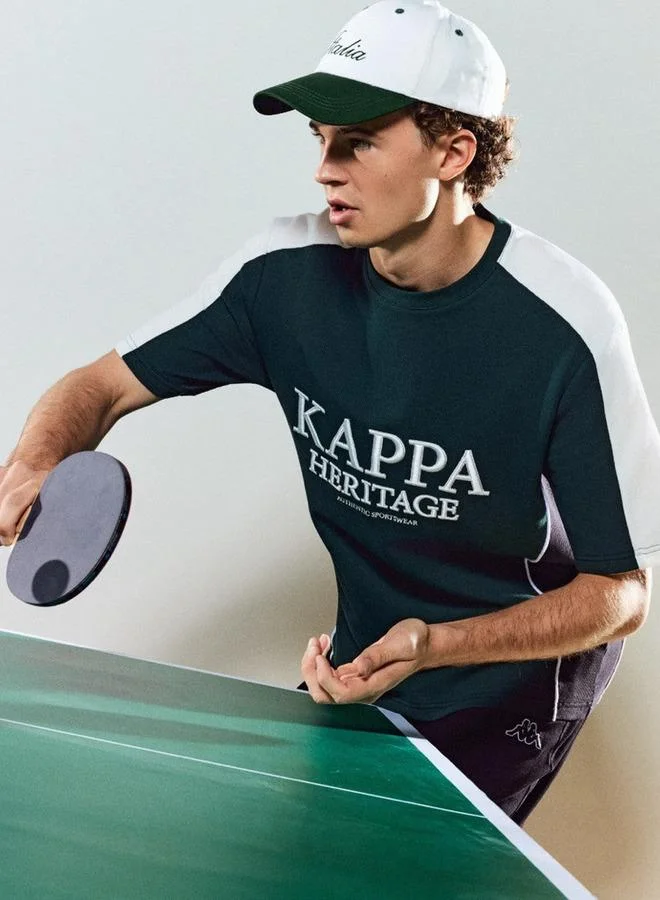 Kappa Kappa Men Logo Print T-shirt