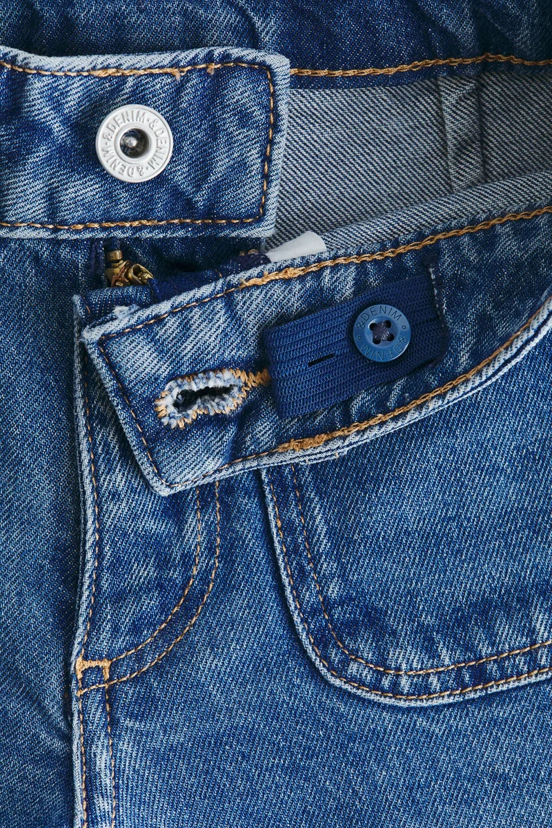 H&M Relaxed Fit Wide Leg Ankle Jeans