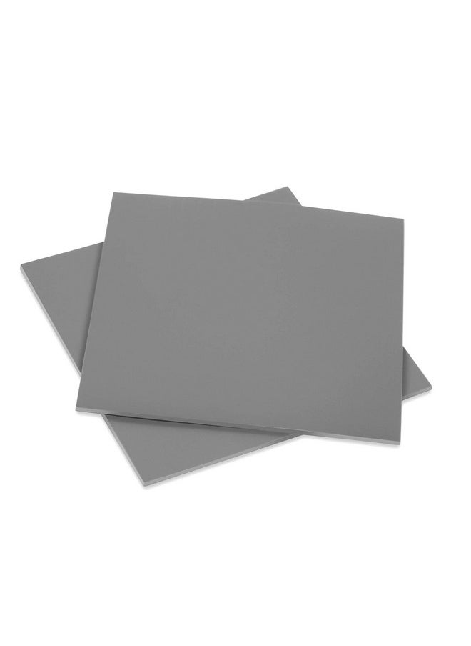 Falling In art - Soft Linoleum Carving Block Linocut Block For Printmaking 6 Inches By 6 Inches Gray 2 Pack - Image 1