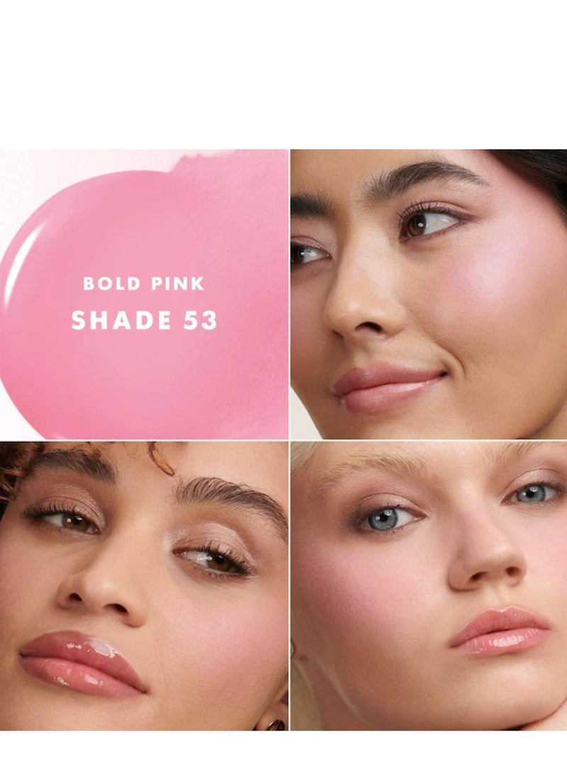 GIORGIO ARMANI Armani Beauty Luminous Silk Cheek Tint Blush, 53 Bold Pink 12ml - Image 4