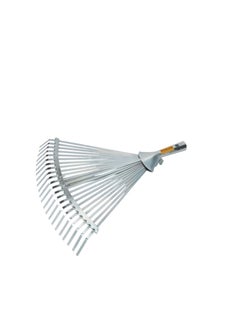 Epsilon Adjustable Rake- EPSGT1399/ for Quick Clean Up of Lawn and Yard, Garden, Leaf, Debris/ Less Bending, and Bigger Efficient Head, Ideal for Gardening and other Outdoor Uses Silver  - Image 5