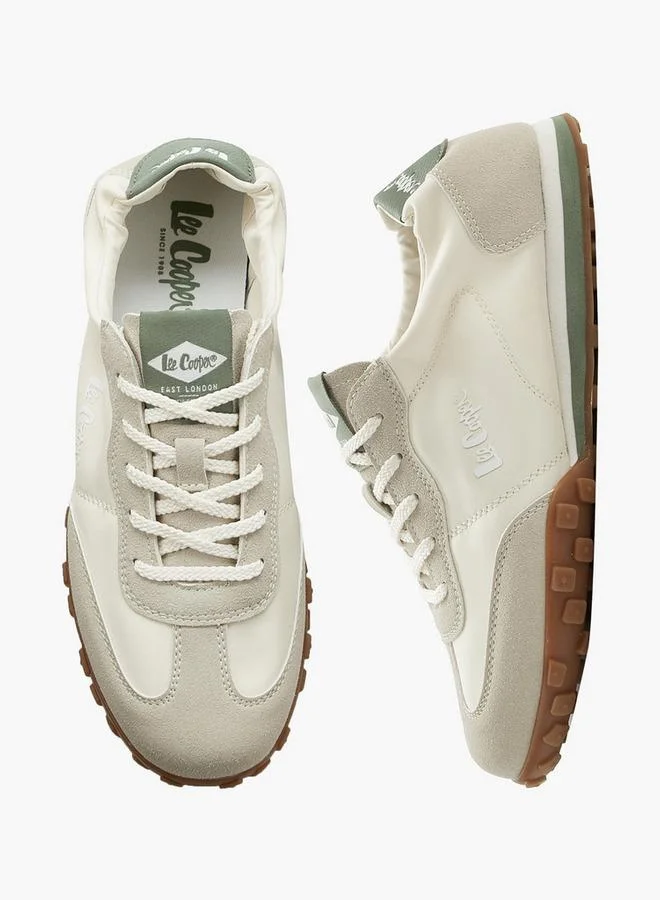 Men Lace-Up Ankle Sneakers