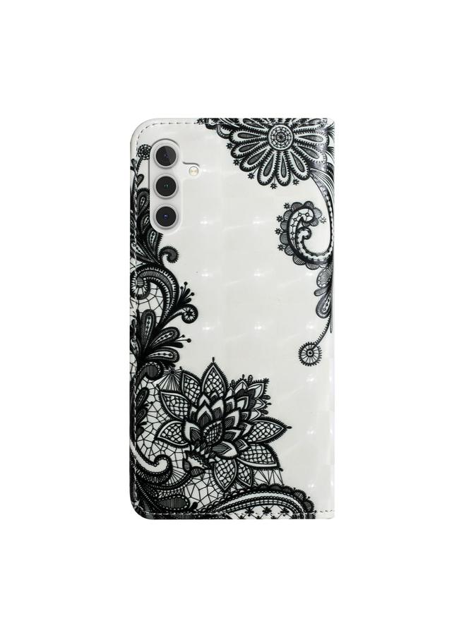 S-TOP Case For Samsung Galaxy A24 4G Oil Embossed 3D Drawing Leather Phone Case - Image 3