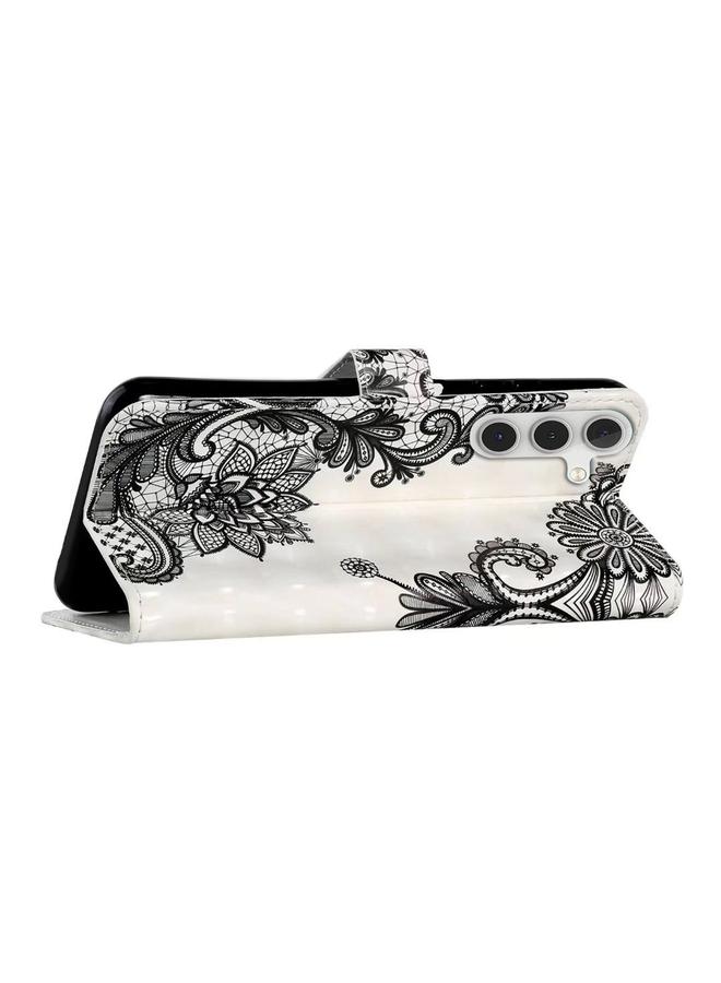 S-TOP Case For Samsung Galaxy A24 4G Oil Embossed 3D Drawing Leather Phone Case - Image 5
