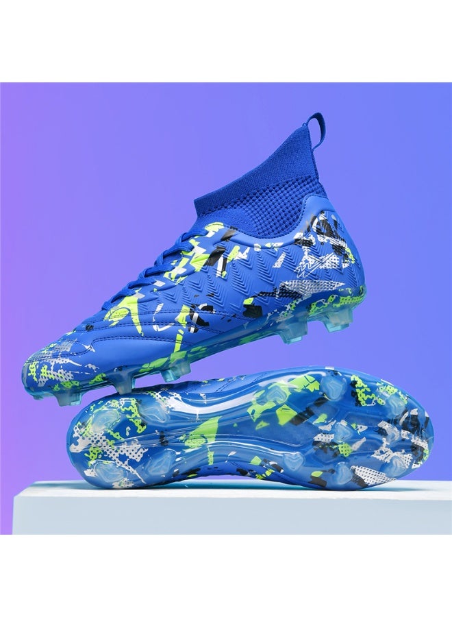 New Men Kids Soccer Shoes Cleats Football Boots Sports Large Size Long Studs Turf Shoes for Training Competition - Image 4