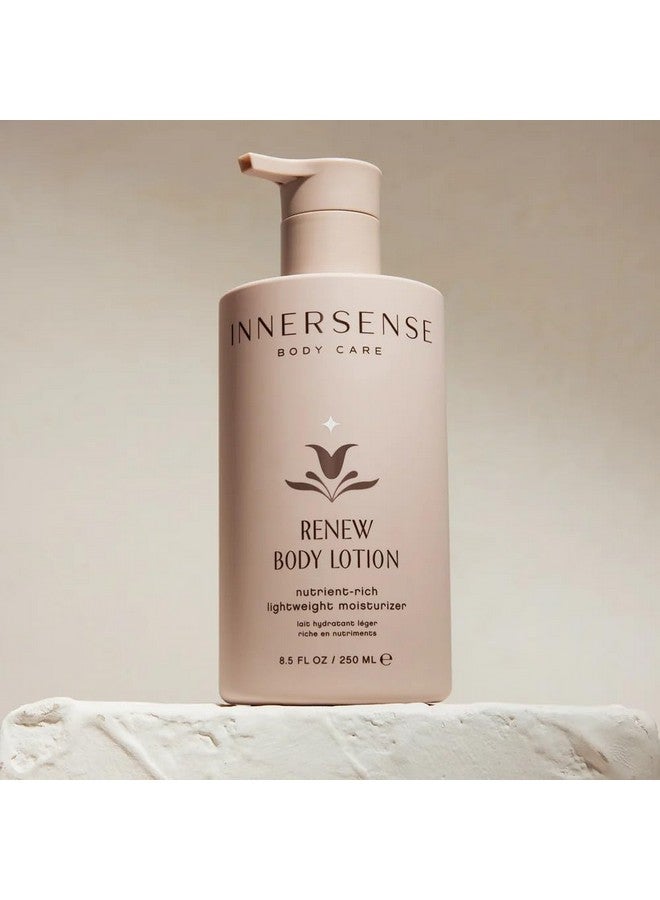 INNERSENSE Organic Beauty - Renew Body Lotion | Non-Toxic, Cruelty-Free, Nutrient-Rich Lightweight Moisturizer (8.5 fl oz | 250 ml) - Image 2