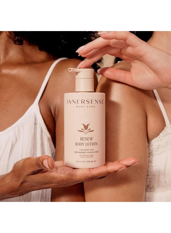 INNERSENSE Organic Beauty - Renew Body Lotion | Non-Toxic, Cruelty-Free, Nutrient-Rich Lightweight Moisturizer (8.5 fl oz | 250 ml) - Image 3