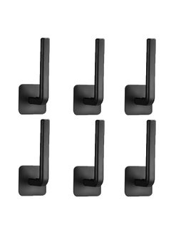 Generic 6 Pack Multi-Purpose Hat Organizer Used for Hanging Towels, Jackets, Backpacks, and Hat Wall Hooks No Need for Punching  - Image 1