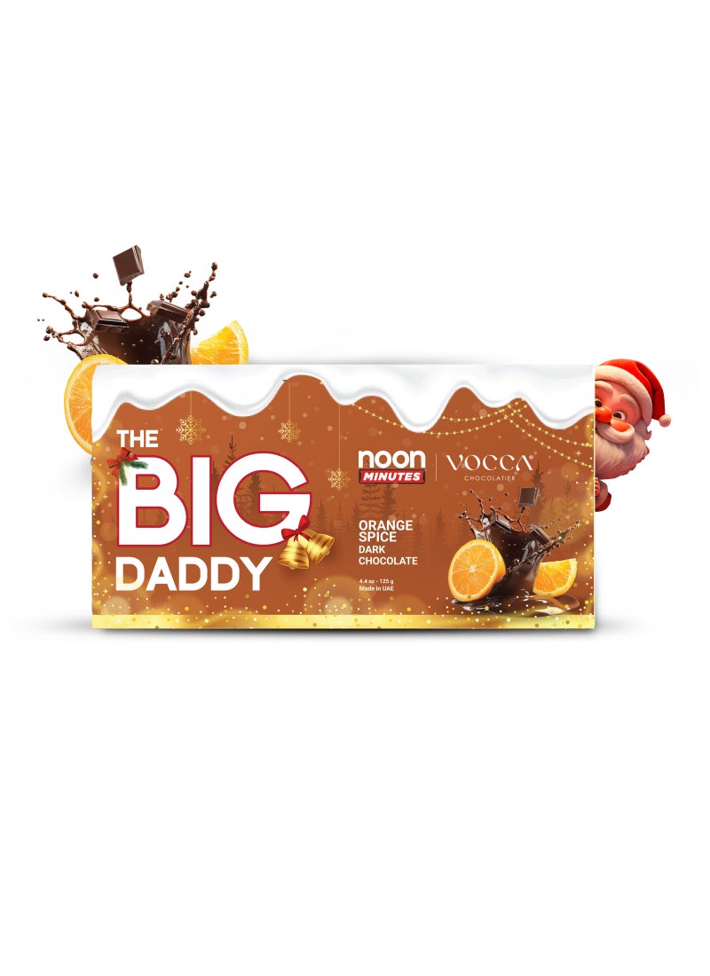 The Big Daddy Orange Spice Dark Chocolate Bar - Image 1