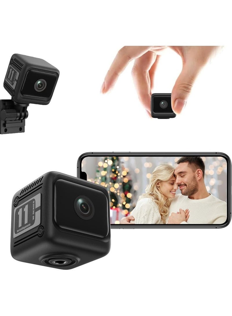 Arabest Mini Wireless Security Camera 1080P,1600mAh Battery,PIR Motion Detection & Night Vision for Home Security,Black - Image 1