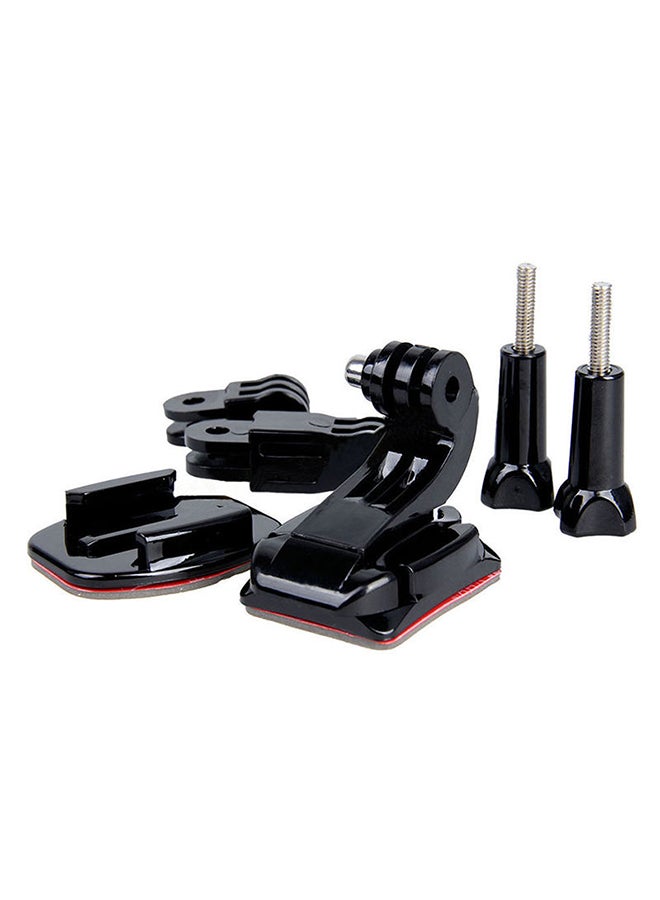 O Ozone Helmet Front Mount Accessories Kit for GoPro Hero 11 10 9 8 7 6 5 4 3& 3 Yi SJCAM and Other Action Camera Helmet Adhesive Sticky Mounts Extension Accessories  - Image 3