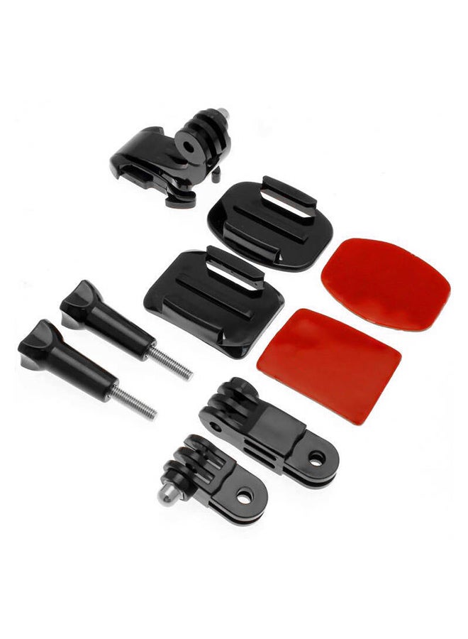 O Ozone Helmet Front Mount Accessories Kit for GoPro Hero 11 10 9 8 7 6 5 4 3& 3 Yi SJCAM and Other Action Camera Helmet Adhesive Sticky Mounts Extension Accessories  - Image 2