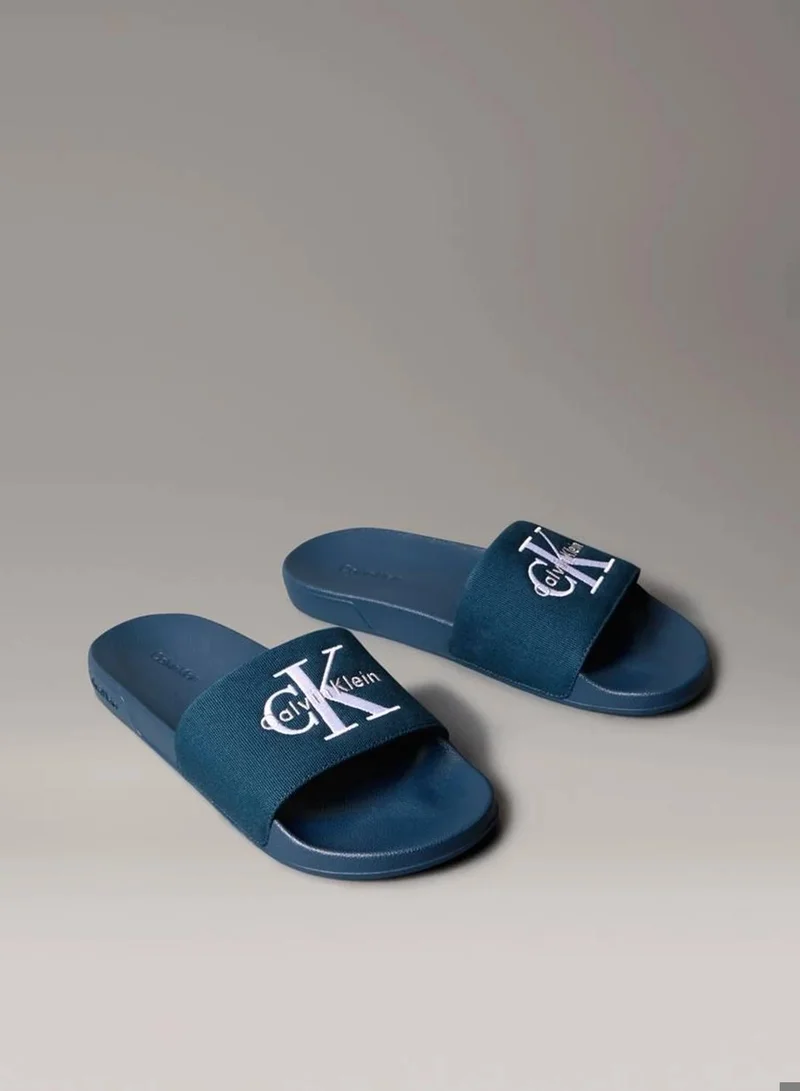 CALVIN KLEIN Canvas Logo Sliders